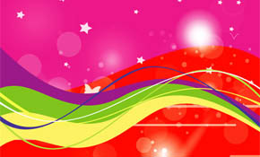 pink and red starsy abstract backgr